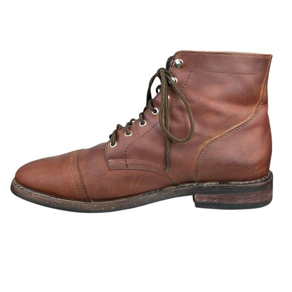Thursday Mens Captain Brown Leather Lace Up Chukka Boot Size US 12 - Picture 2 of 13